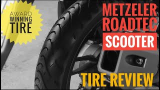 Metzeler Roadtec Scooter Tire Review  Rainy Season Tire  Award Winning Tire Best Tire for Scooter [upl. by Karna]