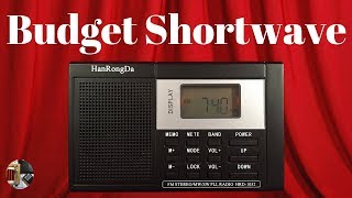 HanRongDa HRD1032 AM FM Stereo Shortwave Portable Radio Review [upl. by Aig]