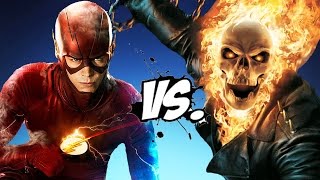 GHOST RIDER VS THE FLASH  EPIC BATTLE [upl. by Ayeka]