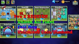 Pvz 2 REQUIEM  Instal Game  Unlock All Plant  Full Map  Plant Vs Zombies 2 Requiem  Ppdat [upl. by Nnyllatsyrc776]