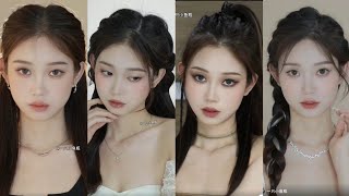 Quick amp Easy ✅ Cute Hairstyle Tutorial Korean styles for girls [upl. by Harikahs]