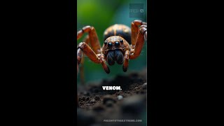 Brazilian Wandering Spider  The Worlds Most Venomous Spider [upl. by Ahsiekahs174]