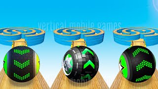 Going Balls vs Rolling Balls Sky 3D vs Ball Going Ball Rolling Games  Fun Race [upl. by Eniaj]