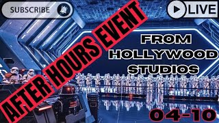 🔴 LIVE DISNEYS HOLLYWOOD STUDIOS EXCLUSIVE AFTERHOURS EVENT LIVESTREAM 041024 live disney [upl. by Annil]