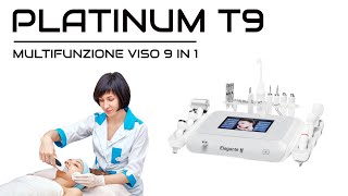 PLATINUM T9 TENCNOLOGIA ESTETICA MULTIFUNZIONE 9 IN 1 [upl. by Asial854]