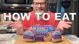 How To Eat Smuckers Uncrustables [upl. by Riki]