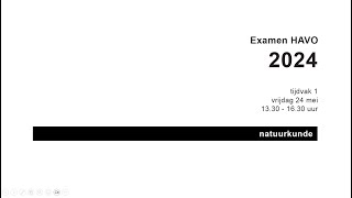 Natuurkunde bespreking Examen HAVO 2024 tijdvak 1 deel 4 [upl. by Yrahca]