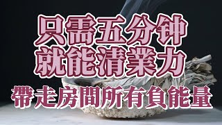 只需聽就能清業力 帶走房間所有負能量 髒東西 提升睡眠質量 終于能睡個好覺了 鼠尾草燃燒 清理磁場濁氣 能量加強版 淨化低能量低磁場 化解是非小人口舌爭執 惡意退散 宇宙溫暖的擁抱 吸引力法則冥想音樂 [upl. by Zedekiah]