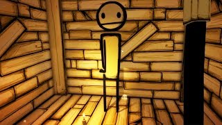 SECRET ROOM DISCOVERED  BENDY AND THE INK MACHINE  CHAPTER 2 [upl. by Burta]