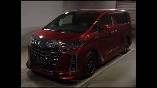 Toyota AlPHARD Model2021Red Wine Colorhilltexsauto dhaka japanese [upl. by Chessa]