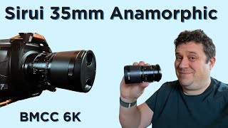 Sirui 35mm Anamorphic Lens SHOCKS on Blackmagic Cinema Camera [upl. by Navinod172]