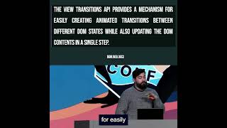 What are View Transitions Mike Hartington explains in his ngconf2024 talk [upl. by Cosma]