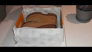 ⭐️ Unboxing ⭐️ Timberland Boots quotStone Streetquot Wheat Nubuck  ASMR [upl. by Dympha687]