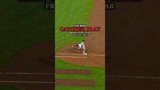 The Best Catcher Play from Every Year in MLB  Part 1 [upl. by Ynos]