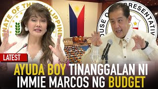 AKAP NA GINAGAMIT NI ROMUALDES SA PAGBIBIGAY NG AYUDA TINANGGAL NI IMEE MARCOS 2025 BUDGET AKAP [upl. by Bust]