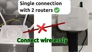 How to connect another router to main router wirelessly  connect 2nd router to main router wireless [upl. by Nidla]