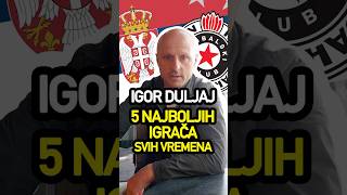 DULJAJEVIH TOP 5 ALL TIME ZA DEBELOG KUMA fudbal draft mockdraft partizan debelikum bestof [upl. by Scully387]