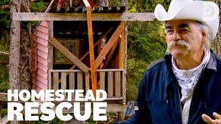 Building a Treehouse Chicken Coop  Homestead Rescue [upl. by Ethben]