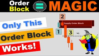 🔴 Identify The Best ORDER BLOCKS to Trade Now you can trade like banks [upl. by Misak]