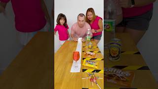 Pull your glass Toilet paper CHALLENGE is too exciting shorts GamGam Family [upl. by Yelruc316]