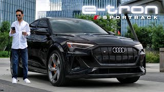 Audi etron S Sportback better than Tesla Model X Full Review [upl. by Page]