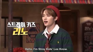 Lee Know Stray Kids Become A Regular Member Of Idol Dictation Season 2 Engsub [upl. by Hteboj]