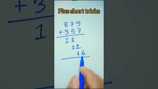 Plus short tricks maths shorts ytshorts youtube yt magic tricks trending [upl. by Nadbus]