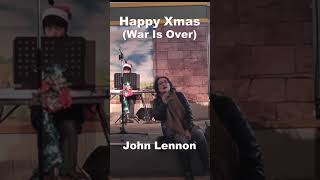 Happy Xmas War Is Over  John Lennonジョン・レノン（cover）RINA shorts [upl. by Cacka583]