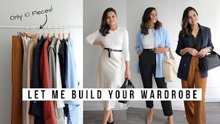 51 Work Outfits From Scratch  10 pieces ONLY  Work Capsule ft Songmont [upl. by Montford]