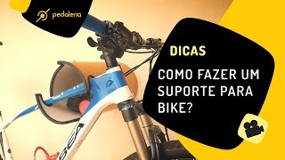 Como fazer um suporte de parede para bike Pedaleria [upl. by Powell]