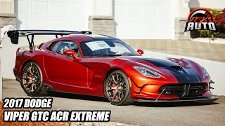 2017 Dodge Viper GTC ACR Extreme HIGHEST MSRP Viper Built [upl. by Kerad740]