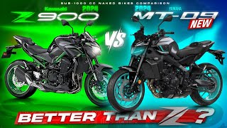 2024 Yamaha MT09 vs Kawasaki Z900 ┃ Is the New MT09 a Better Choice [upl. by Sabian556]