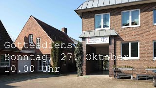 Gottesdienst am 27 Oktober 2024 [upl. by Mcgee]