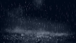 Gentle Night Rain 12 HOURS Rain Sounds for Sleeping  DARK SCREEN to Sleep Fast amp End Insomnia [upl. by Kirsch214]