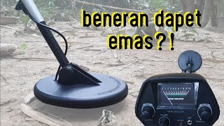 Metal Detector 300 ribuan beneran bisa nemu emas Unboxing Setting dan Review Metal Detector [upl. by Leboff]