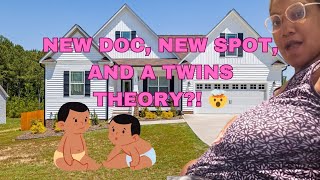 NEW DOC NEW SPOT AND A TWINS THEORYpregnancy [upl. by Nomled8]