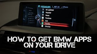 How to Code and Retrofit BMW Apps to your iDrive system [upl. by Madelene]