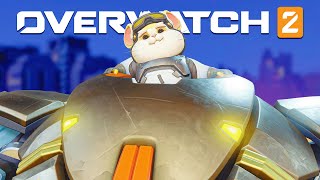 Overwatch 2  Wrecking Ball Interactions with Other Heroes [upl. by Wearing]