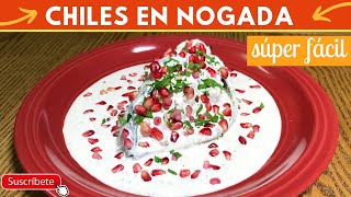 Chiles en nogada  Cocina de Addy [upl. by Patsy]