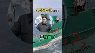 解開北韓綠色的潛水艇原因🤔 冷知識 涨知识 軍事 [upl. by Inhoj]