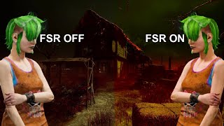 Dead by daylight FSR  RX6600  RYZEN 7 5800X  ULTRA [upl. by Oinotna]