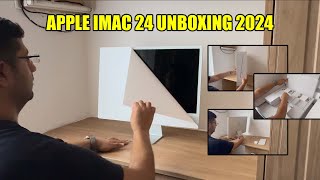 Apple iMac 24quot Unboxing  2024  Extended Cut [upl. by Cowey]