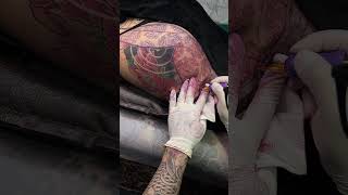 Irezumi tattoo 이레즈미타투 등타투 긴다리타투 제로타투 [upl. by Adnamra]