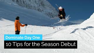 Dominate Day One 10 Tips for Freestyle Skiing Season Debut [upl. by Nivlen]