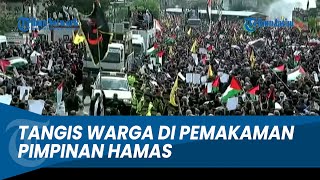 SUASANA HARU Pemakaman Pimpinan Hamas Ismail Haniyeh Dibanjiri Ribuan Pelayat [upl. by Fosdick]