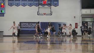 UIU Womens Basketball Highlights vs Minnesota Crookston [upl. by Aelsel]