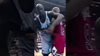 Shaquille Oneil Vs Dennis Rodman nba basketball baloncesto deportes noticias [upl. by Ajet766]