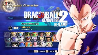 All Revamp 50 Characters  Dragon Ball Xenoverse 2 Revamp Mods [upl. by Orel789]