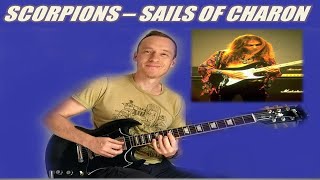 Scorpions  SAILS OF CHARON Solo  Tal Loudman  טל לודמן [upl. by Aeila448]