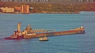 Boatnerd Cruise amp Threefer at Sault Ste Marie on Oct 4th 2024 [upl. by Wiley]